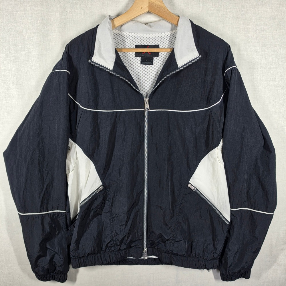 Jordan Jacket Mens Small Flight Jumpman Windbreaker Color Block Gorpcore
